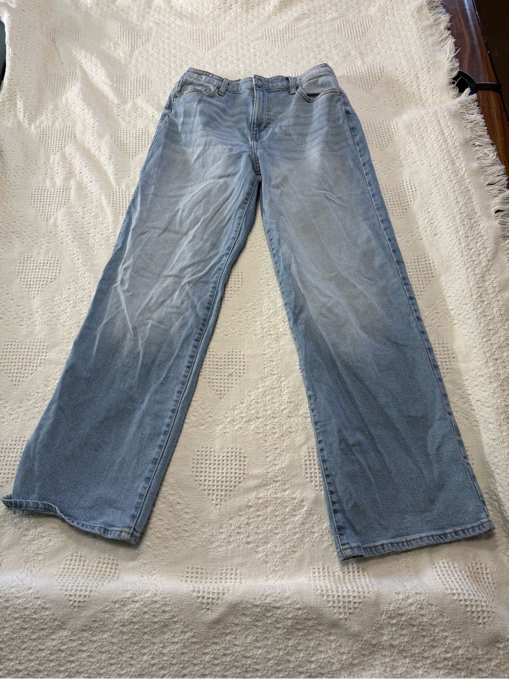 No Boundaries Blue Straight Leg Jeans (M)